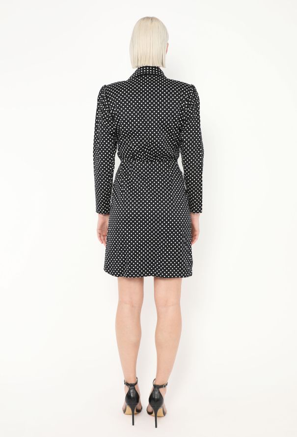 Saint Laurent S/S 1990 Polka Dot Dress - 5 Saint Laurent S/S 1990 Polka Dot Dress - 5