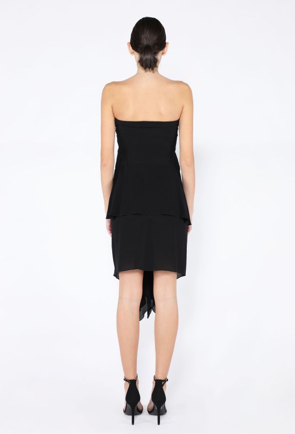 Balenciaga Le Dix 2002 Cascading Bustier Dress - 4