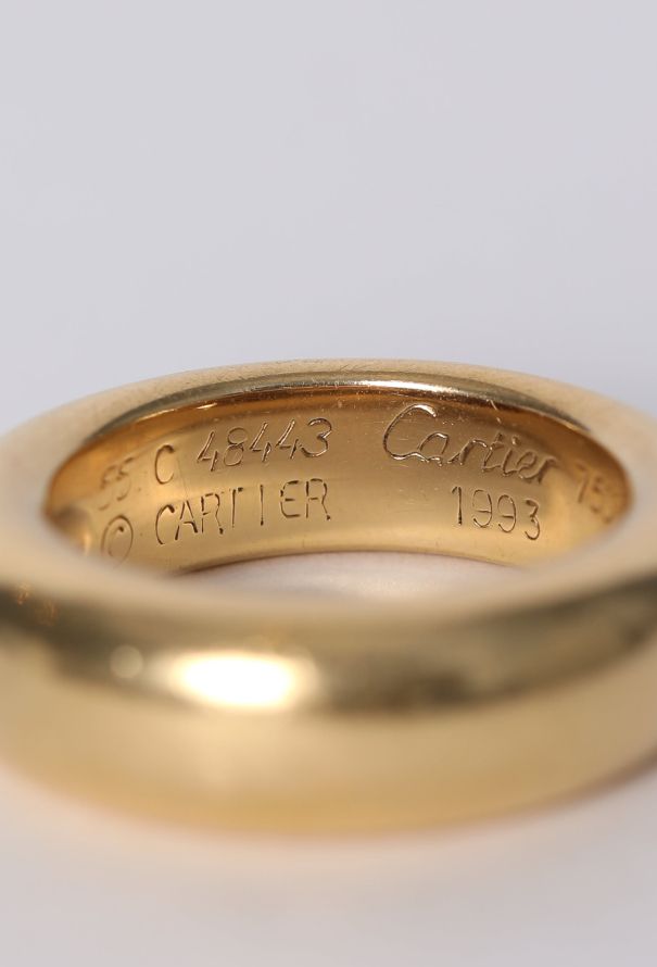Cartier Vintage 1993 18K Yellow Gold Ring - 4 Cartier Vintage 1993 18K Yellow Gold Ring - 4