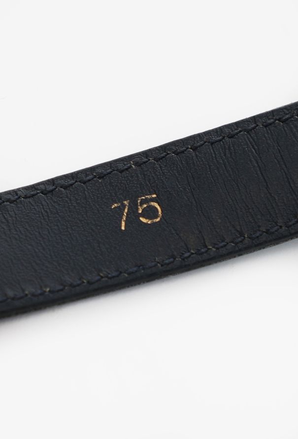 Céline '70s Horsebit Leather Belt - 7