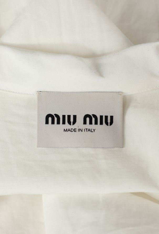 Miu Miu Short Sleeve Pocket Dress, 2026 - 5