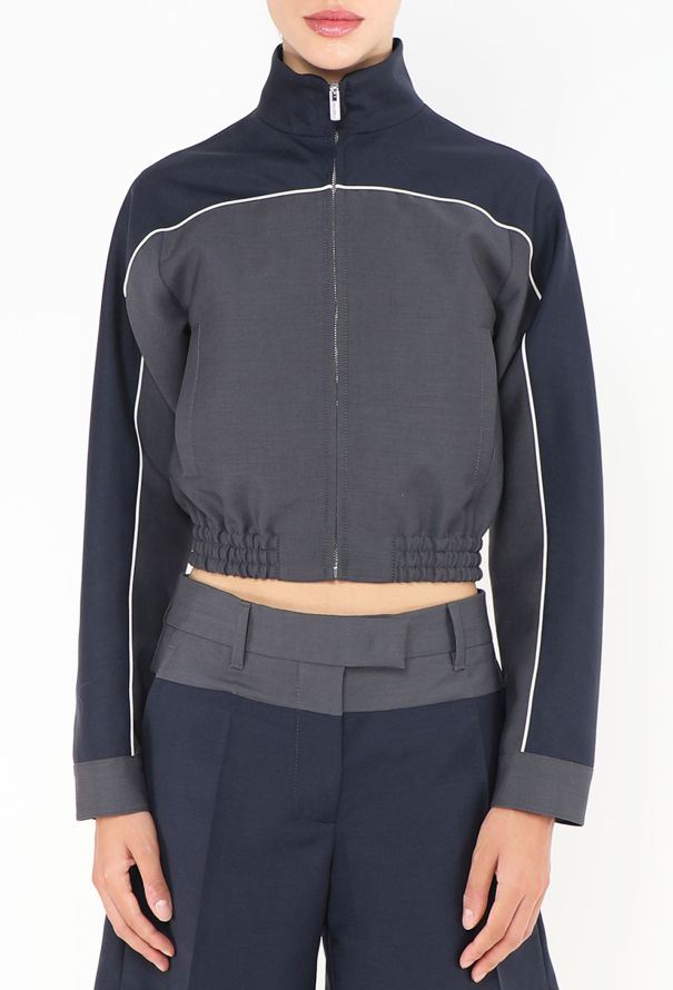 Miu Miu S/S 2025 Cropped Track Jacket - 1