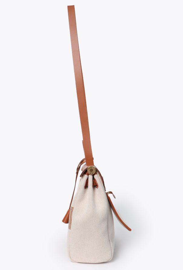 Hermès Limited Edition: Circuit 24 Toile & Vache Hunter Herbag 31 - 4 Hermès Limited Edition: Circuit 24 Toile & Vache Hunter Herbag 31 - 4