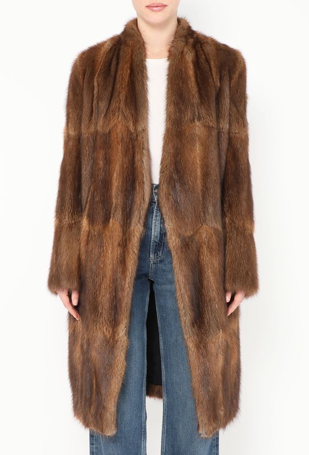 Céline Pre-Fall 2012 Tailored Fur Coat - 1