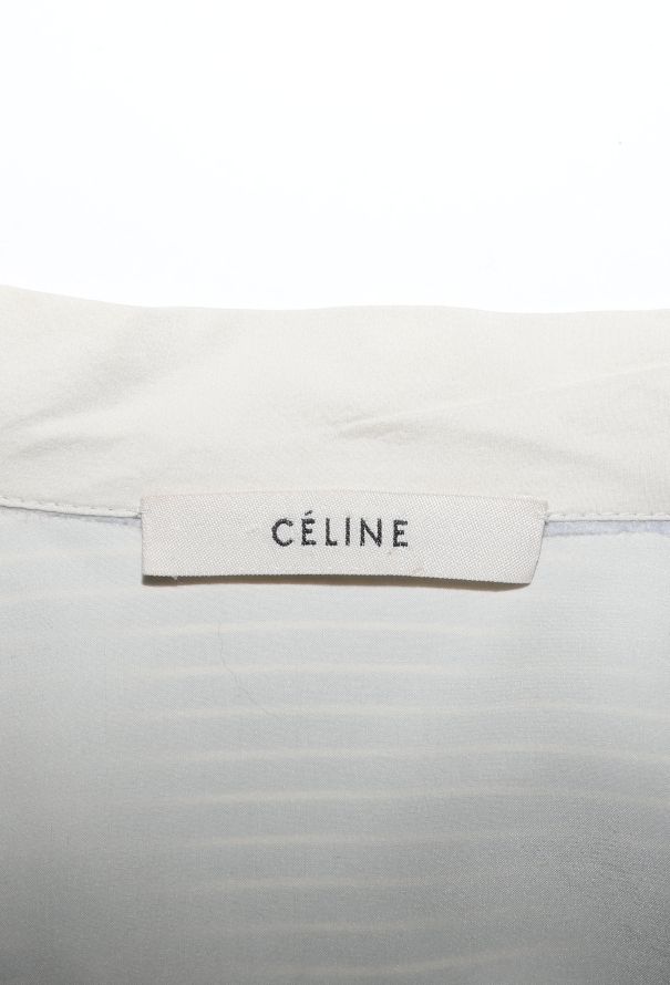 Céline 2011 Bicolor Pinstripe Tunic - 5