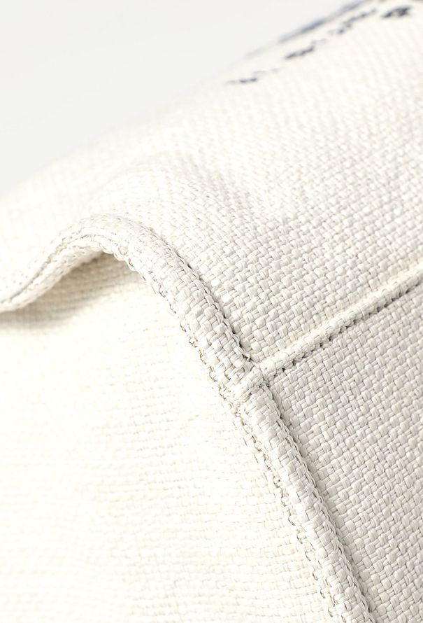 Chanel Canvas Medium Deauville Tote Bag - 9 Chanel Canvas Medium Deauville Tote Bag - 9