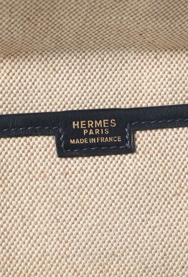 Hermès '70s Toile H & Box Jige Clutch - 11