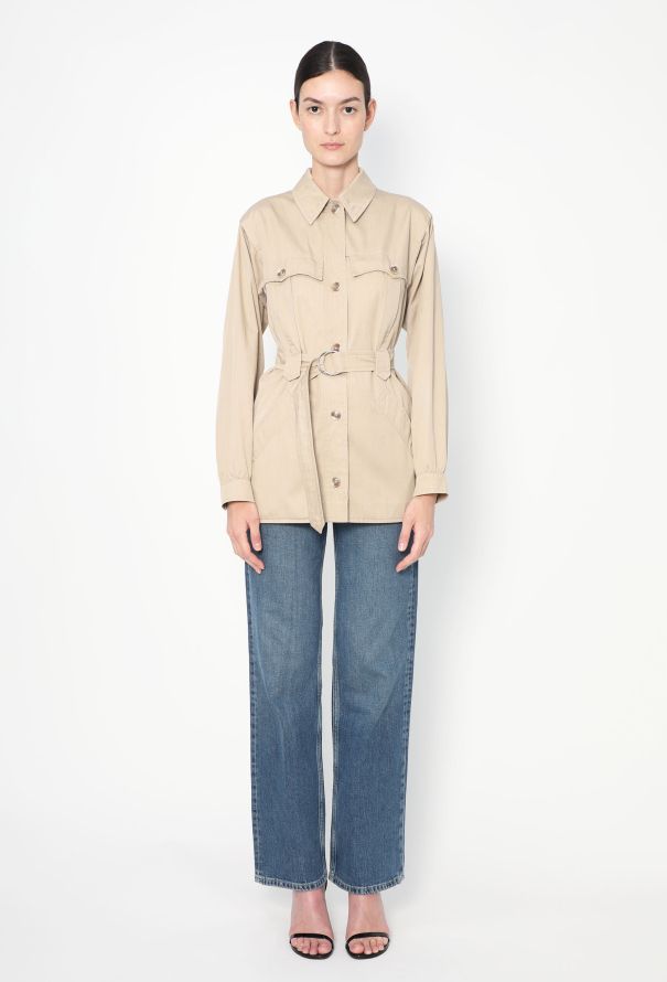 Saint Laurent COLLECTOR Early '70s Belted Safari Jacket - 4