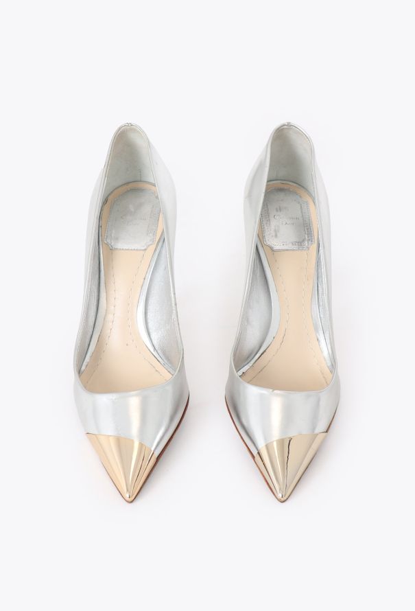 Dior Metallic Toe Cap Pumps - 2