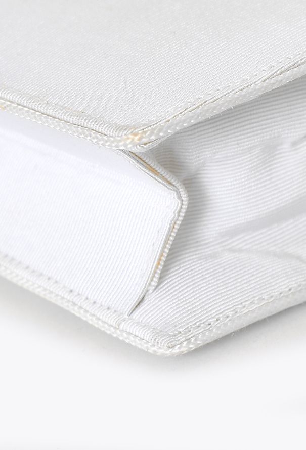 Saint Laurent '80 White Canvas Bag - 11