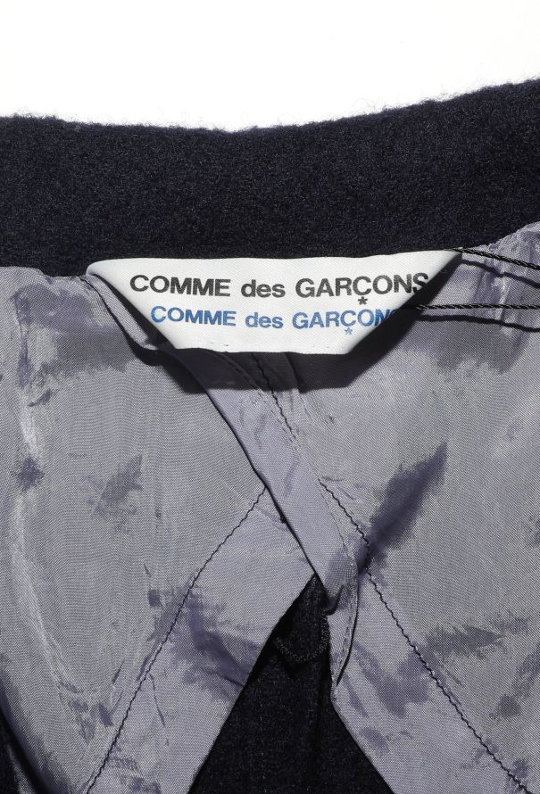 Comme des Garçons Bouclé Pleated-Back Blazer - 5