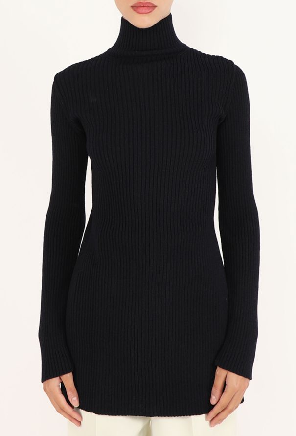 Céline Ribbed Knit Slit Tunic, F/W 2015 - 5