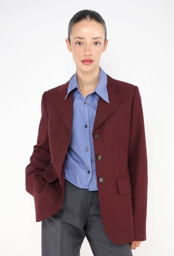 Miu Miu S/S 2025 Mohair Blazer - 1