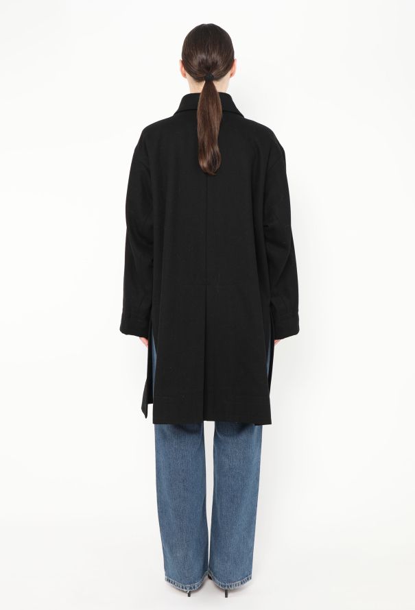 Saint Laurent Vintage Asymmetric Button Coat - 5
