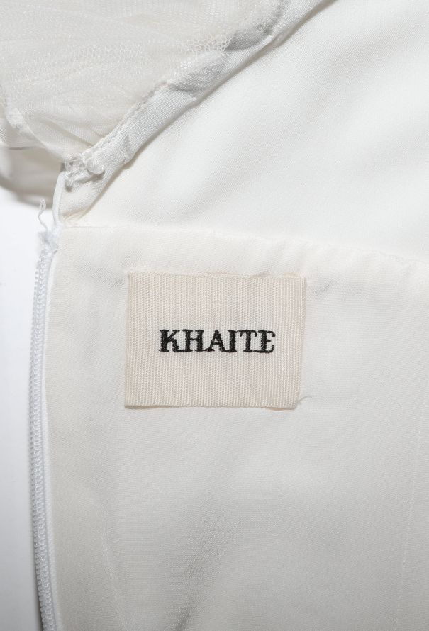 Khaite F/W 2021 Marca Ruffled Bandeau Top - 5