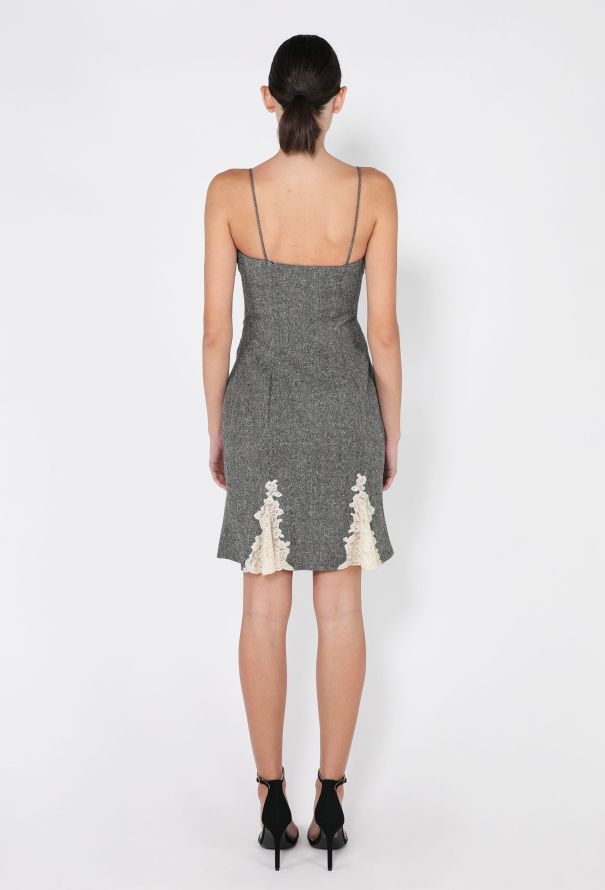 Dior Wool  Tweed & Lace Dress Ensemble, 1998 - 7