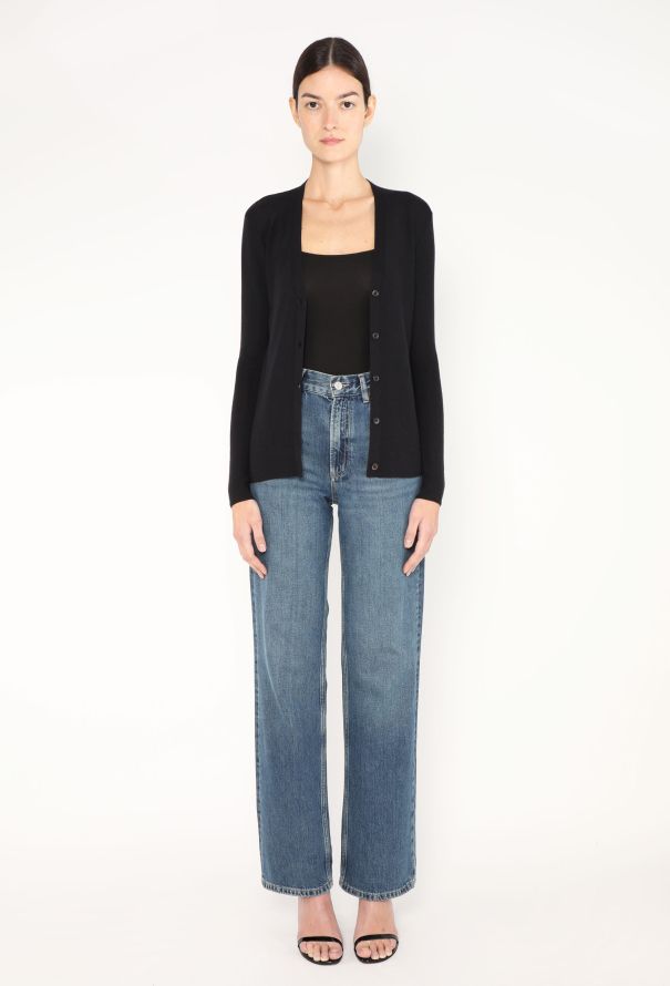 Prada 2020 Cashmere Thin Knit Cardigan - 2 Prada 2020 Cashmere Thin Knit Cardigan - 2