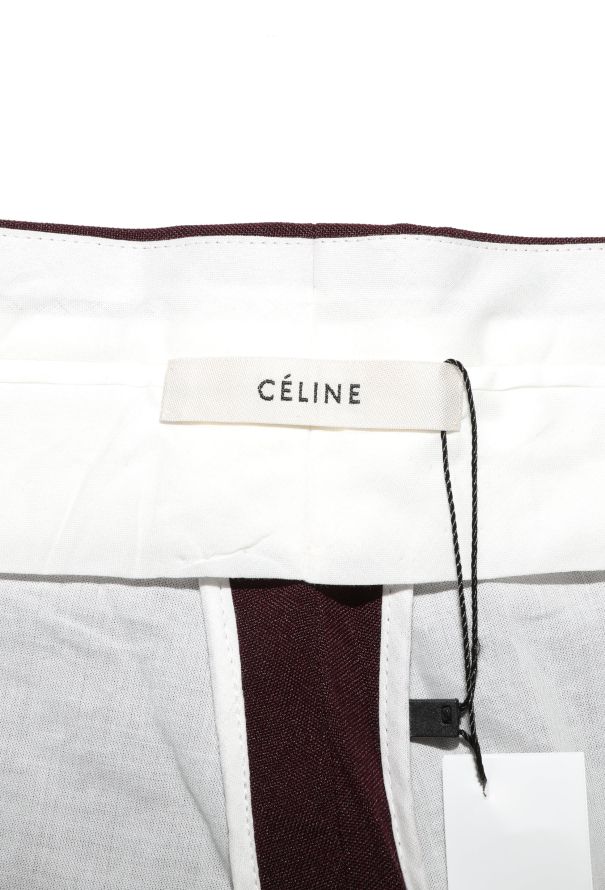 Céline Belted Wide-Leg Trousers - 5