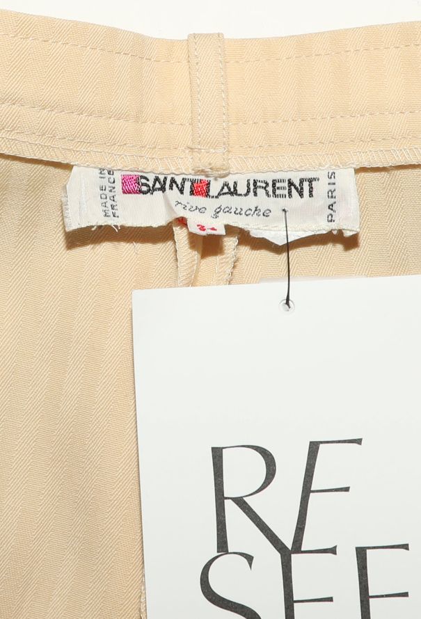 Saint Laurent '70s Pleated Twill Trousers - 5 Saint Laurent '70s Pleated Twill Trousers - 5