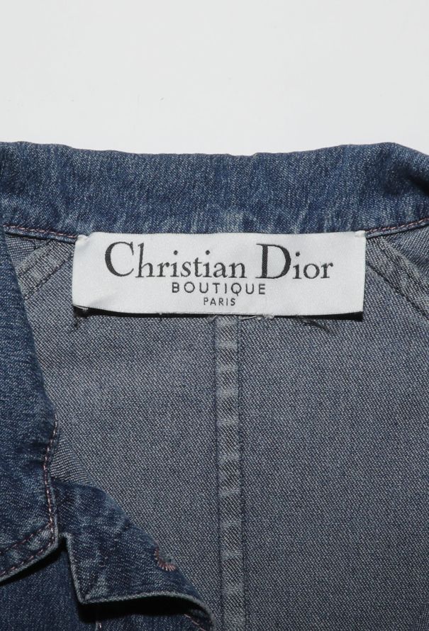 Dior 2003 Cropped Denim Jacket - 7