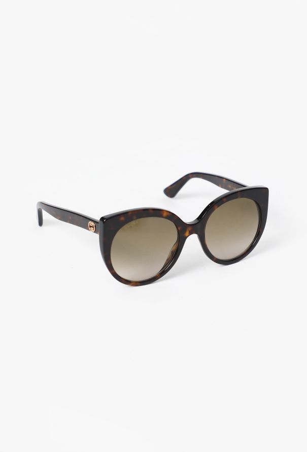 Gucci Tortoiseshell Cat-Eye Sunglasses - 3