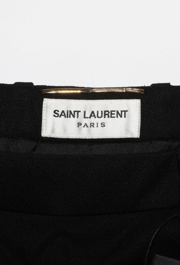 Saint Laurent 2022 Maxi Slit Skirt - 6