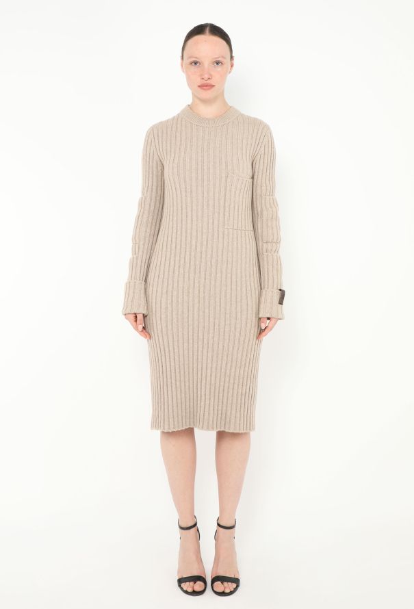 Louis Vuitton 2024 Pocketed Cashmere Dress - 1