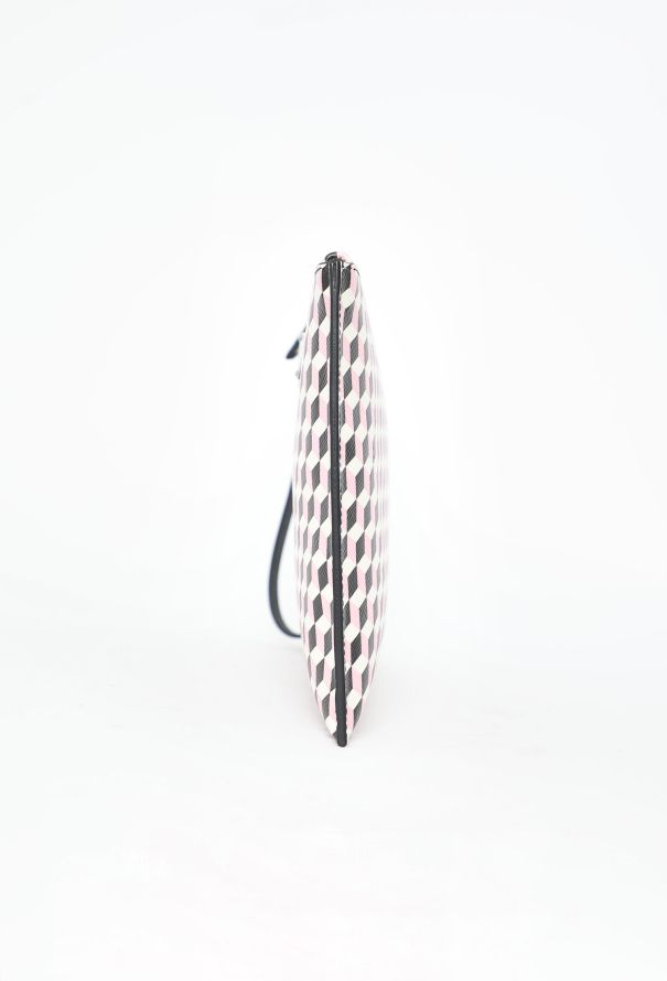 Prada Printed Saffiano Clutch - 5 Prada Printed Saffiano Clutch - 5