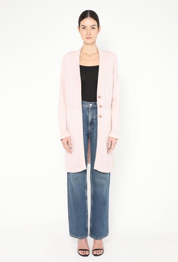 Chanel 2007 Ribbed Cashmere Cardigan - 3 Chanel 2007 Ribbed Cashmere Cardigan - 3