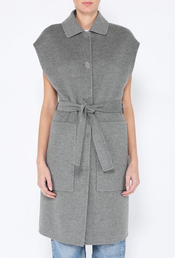 Hermès 2024 Belted Cashmere Long Vest - 3