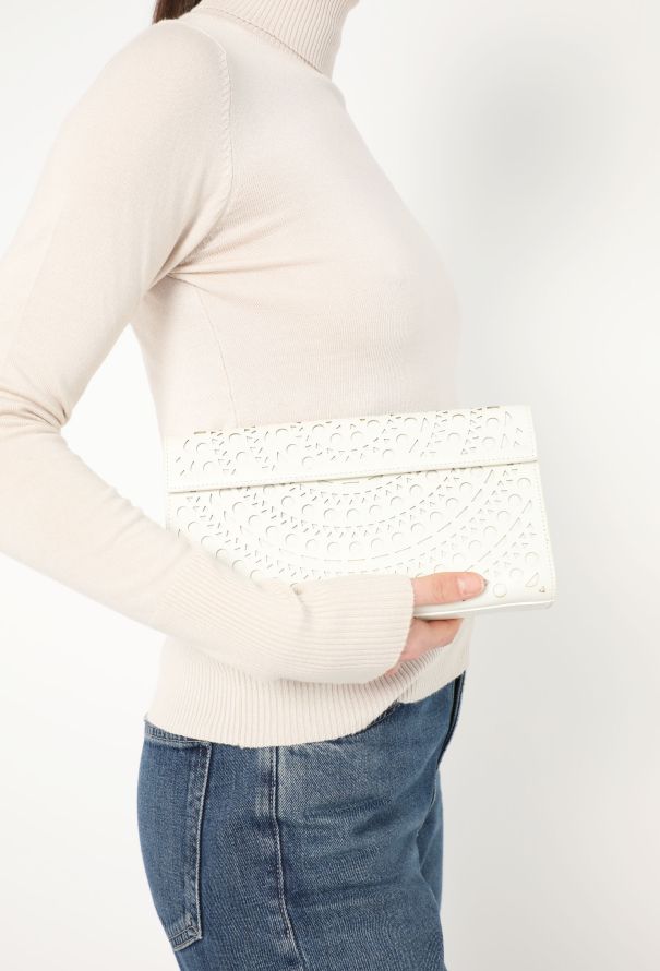 Alaïa Laser Cut Vienne Clutch - 2 Alaïa Laser Cut Vienne Clutch - 2
