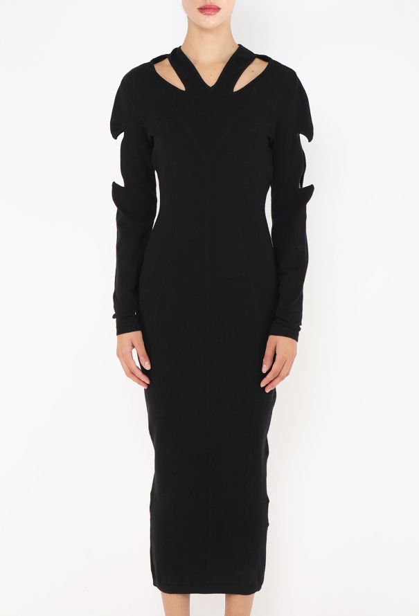 Thierry Mugler 1988 'Les Infernales' Cut-Out Bodycon Dress - 2