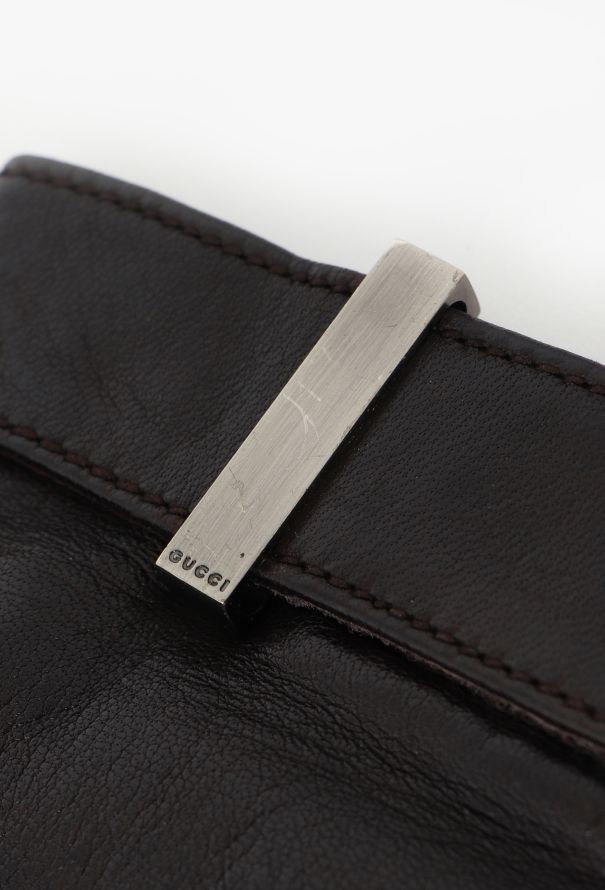 Gucci Rabbit Fur-Lined Leather Gloves - 4 Gucci Rabbit Fur-Lined Leather Gloves - 4