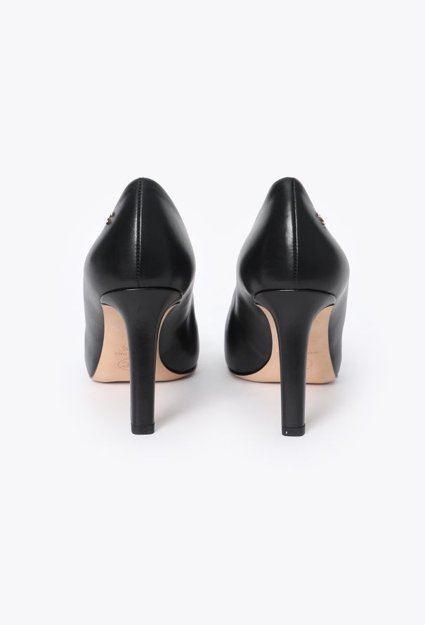 Chanel Classic Cap-Toe Leather Pumps - 4