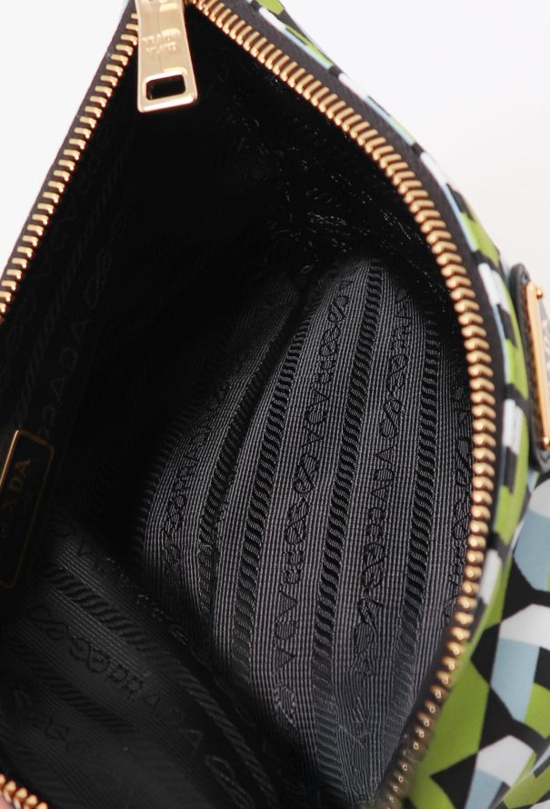 Prada Green Re-Nylon Clutch - 11 Prada Green Re-Nylon Clutch - 11