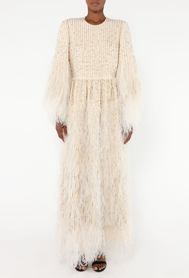 Valentino EXQUISITE Resort 2020 Feather Gown - 3