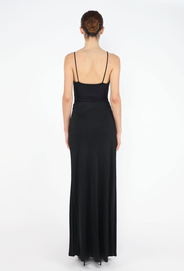 Gucci F/W 1996 Jersey Column Skirt - 5