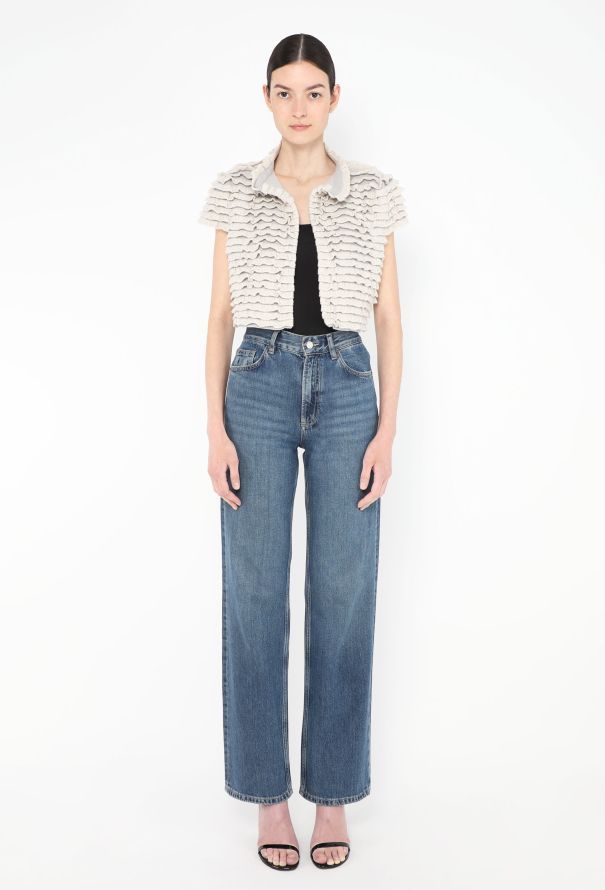 Alaïa Tiered Ruffled Bolero - 4