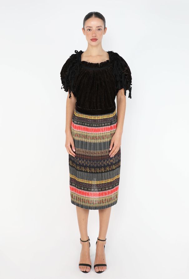 Comme des Garçons Tao Velvet Tapestry Dress, F/W 2009 - 3