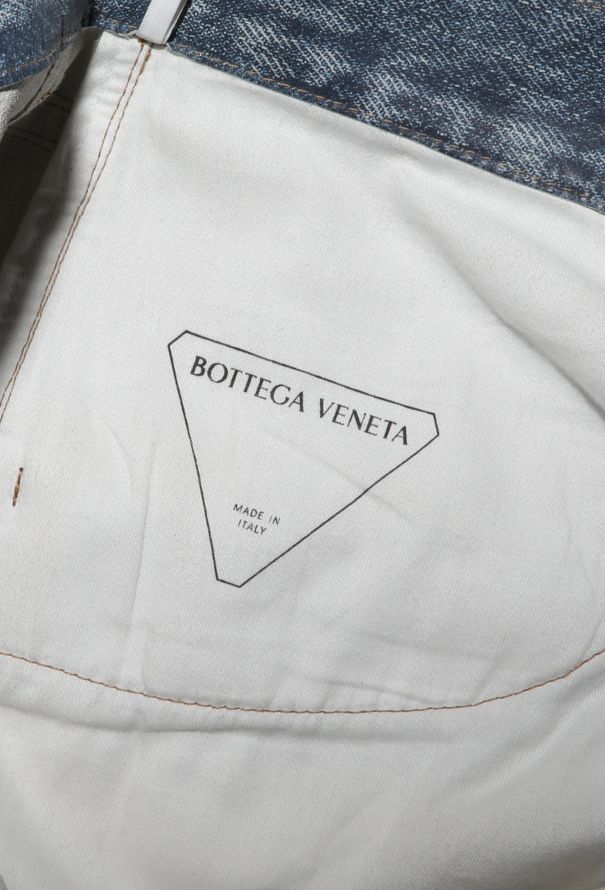 Bottega Veneta S/S 2023 Trompe l'Œil Leather Jeans - 6