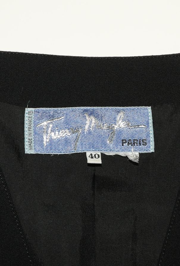 Thierry Mugler F/W 1990 Cinched Star Embellished Ensemble - 10 Thierry Mugler F/W 1990 Cinched Star Embellished Ensemble - 10