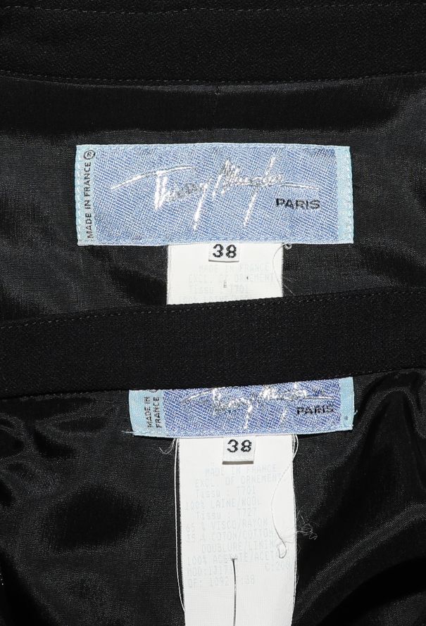 Thierry Mugler Cinched Chenille Trim Ensemble, 1997 - 9
