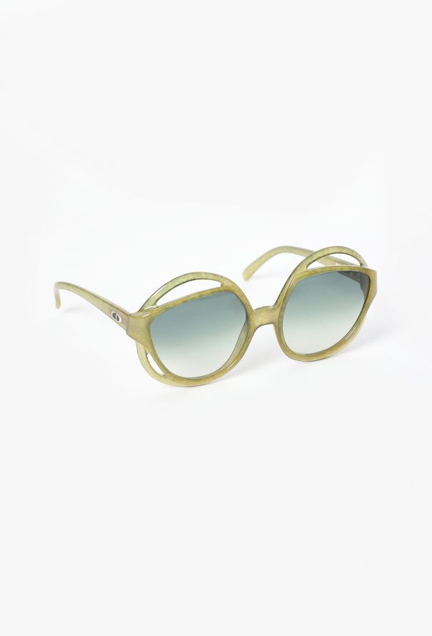 Dior 1977 Oversized Speckled Sunglasses - 3 Dior 1977 Oversized Speckled Sunglasses - 3