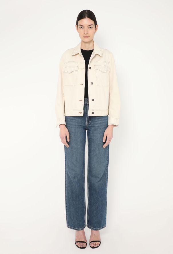 Dries Van Noten 2024 Belted Denim Jacket - 2 Dries Van Noten 2024 Belted Denim Jacket - 2