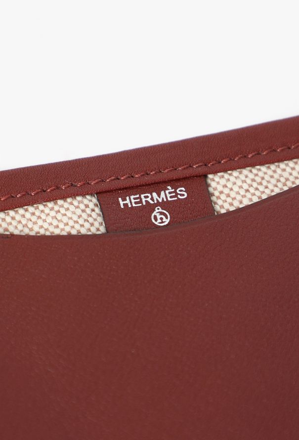 Hermès Petit H Toile & Leather Passport Holder - 3