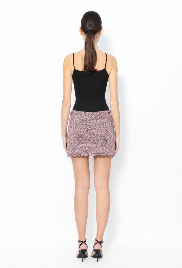 Chanel Scalloped Knit 'CC' Skirt - 4