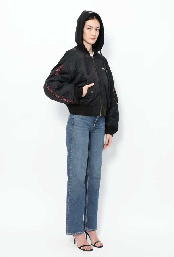 Vetements F/W 2016 'Total F Darkness' Bomber - 3