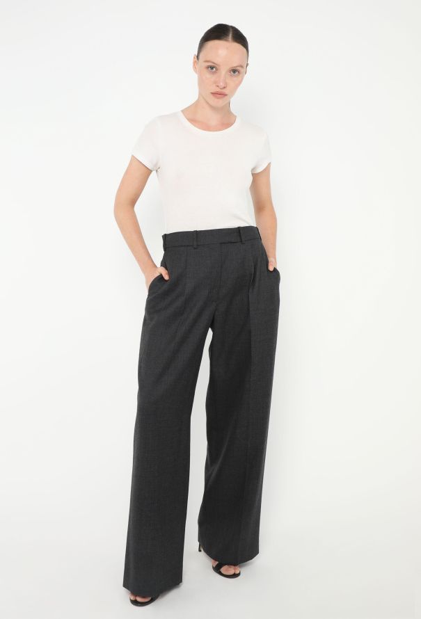 The Row 2023 Roan Wide-Leg Trousers - 3