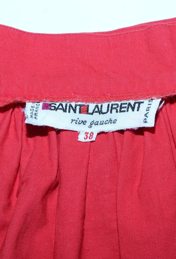 Saint Laurent S/S 1977 Ruffled Peasant Skirt - 7