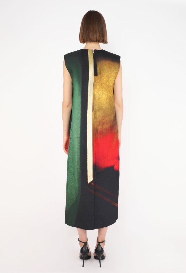 Jil Sander Abstract Midi Dress, S/S 2025 - 3